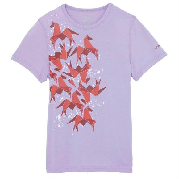 Kerrits Kerrits Kids Origami Horse Tee - Grape - Picture 1 of 4